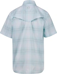 Magellan Boys' Pecos River Plaid Short Sleeve Shirt
