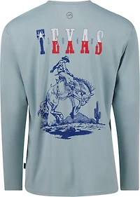Magellan Outdoors Men's Local State Texas Graphic Crew Long Sleeve T-shirt