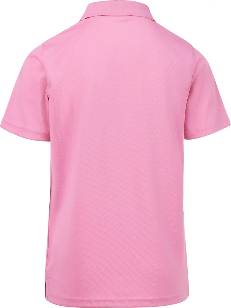 BCG Boys' Training Solid Short Sleeve Polo Shirt