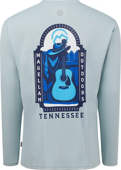 Magellan Outdoors Men's Local State Tennessee Graphic Crew Long Sleeve T-shirt