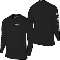 The Victory Men's Texas A&M University School Script Sleeve 2 Hit Long Graphic T-shirt