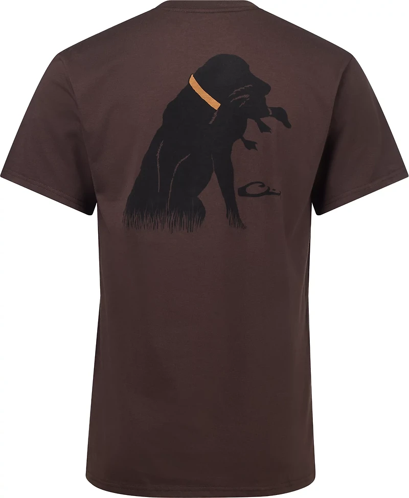Drake Men's Waterfowl Shadow Duck Dog Graphic T-shirt