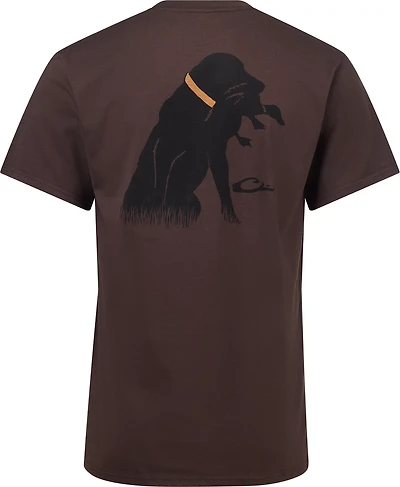 Drake Men's Waterfowl Shadow Duck Dog Graphic T-shirt