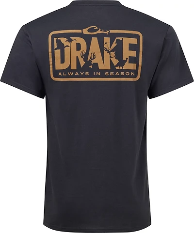 Drake Men's Waterfowl Silo Logo Graphic T-shirt