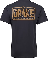 Drake Men's Waterfowl Silo Logo Graphic T-shirt