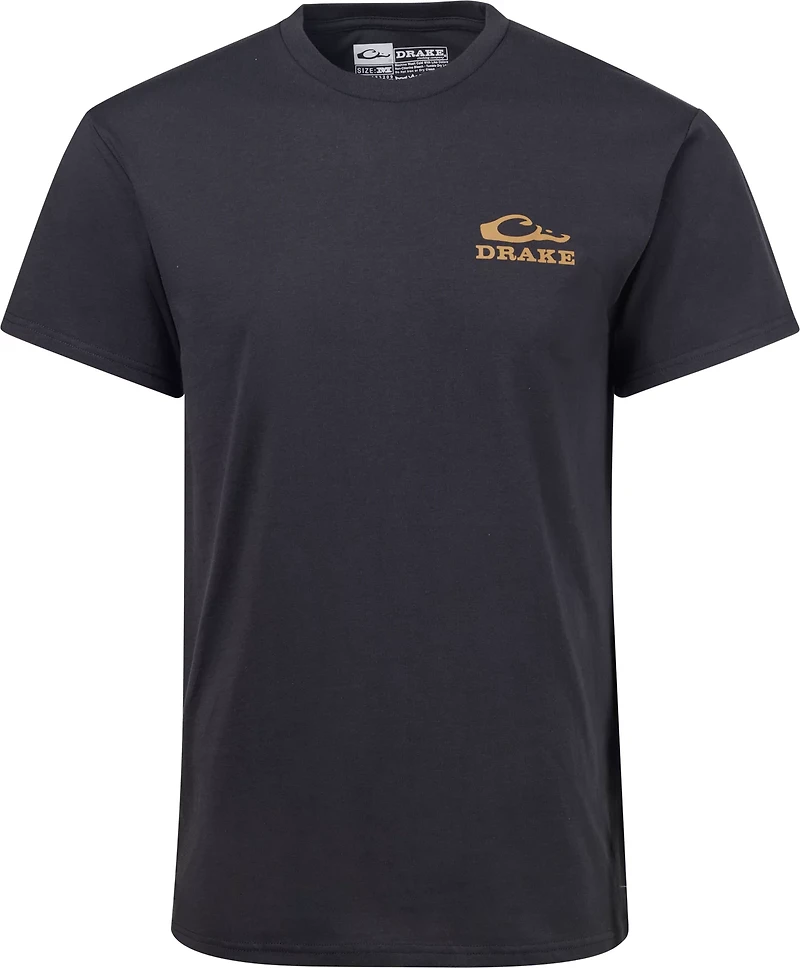 Drake Men's Waterfowl Silo Logo Graphic T-shirt