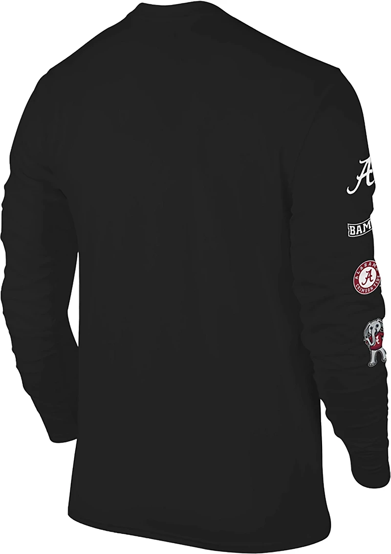 The Victory Men’s University of Alabama School Stack Sleeve Hit Long T-shirt
