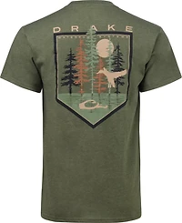 Drake Men's Waterfowl Tree Line Duck Graphic T-shirt