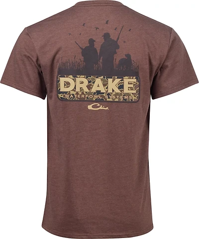 Drake Men's Waterfowl Camo Hunters Graphic T-shirt