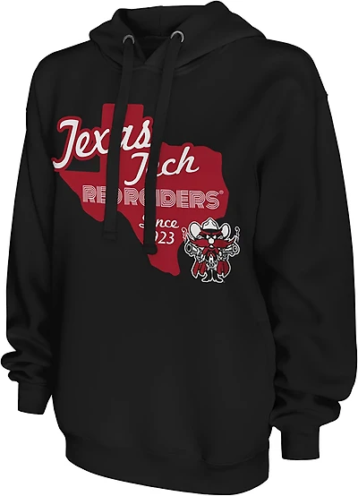 The Victory Women's Texas Tech University School Script Over State Hoodie