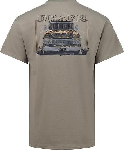 Drake Men's Waterfowl Camo Truck Graphic T-shirt