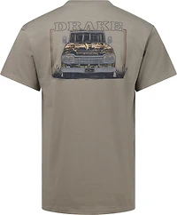 Drake Men's Waterfowl Camo Truck Graphic T-shirt