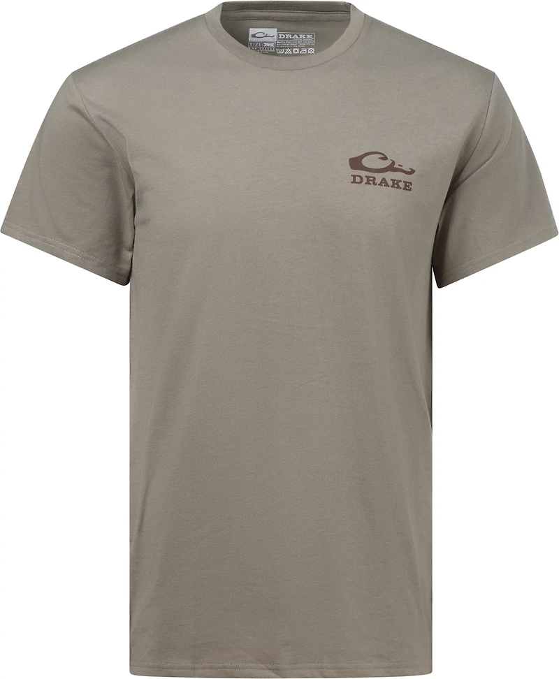 Drake Men's Waterfowl Camo Truck Graphic T-shirt
