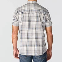 Carhartt Men's Montana Bozeman Relaxed Short Sleeve Plaid Shirt
