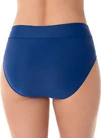 American Beach Women's Solid Shaper Swim Bottoms