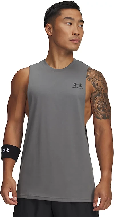 Under Armour Men's Sportstyle Left Chest Cut-off Sleeveless Top