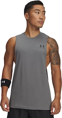 Under Armour Men's Sportstyle Left Chest Cut-off Sleeveless Top