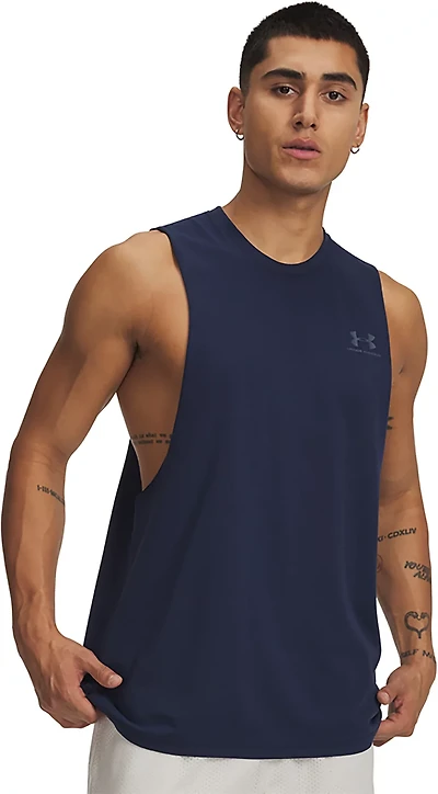 Under Armour Men's Sportstyle Left Chest Cut-off Sleeveless Top