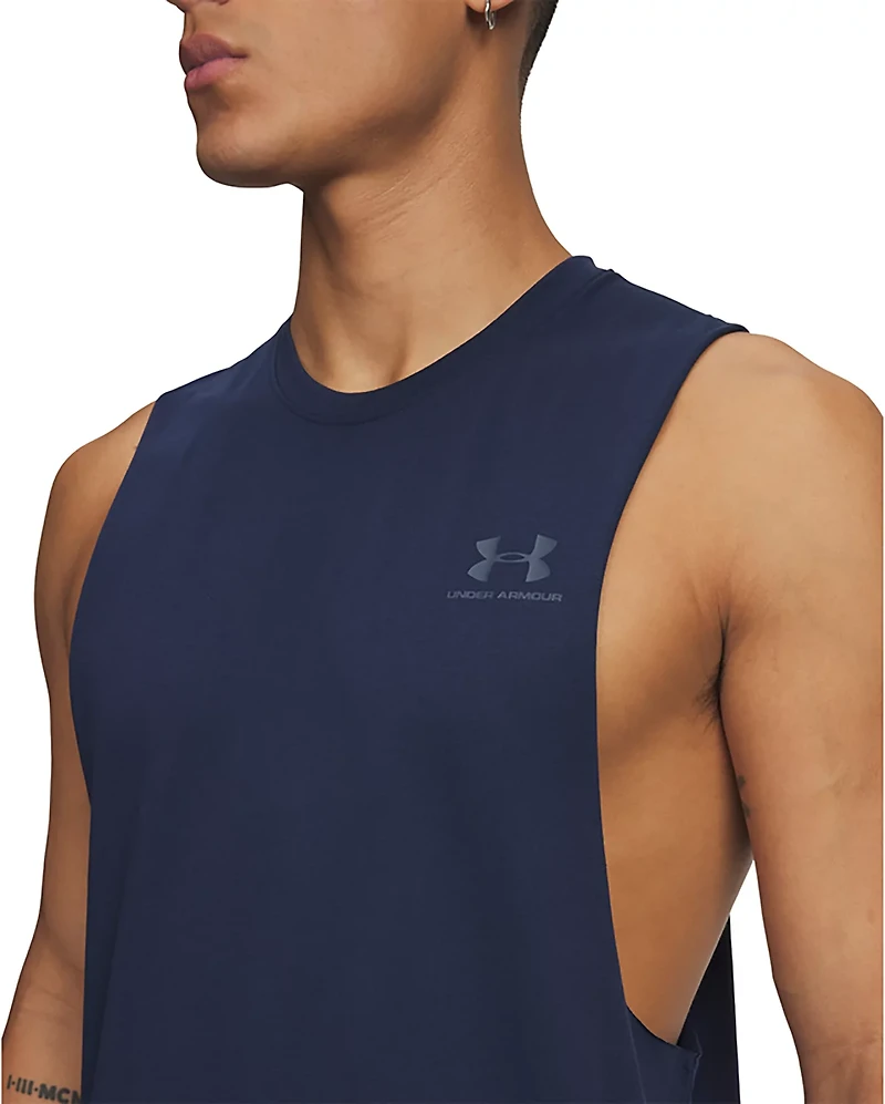 Under Armour Men's Sportstyle Left Chest Cut-off Sleeveless Top