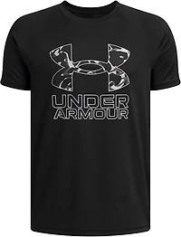 Under Armour Boys' Hybrid Printed Short Sleeve T-shirt