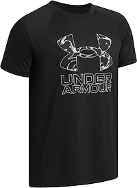 Under Armour Boys' Hybrid Printed Short Sleeve T-shirt