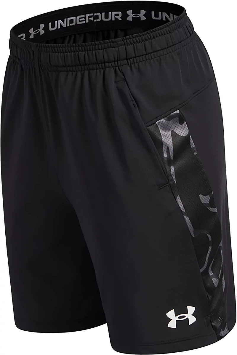 Under Armour Boys' Tech Print Vent Blocked Shorts 6