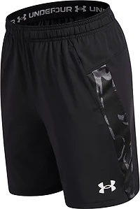Under Armour Boys' Tech Print Vent Blocked Shorts 6