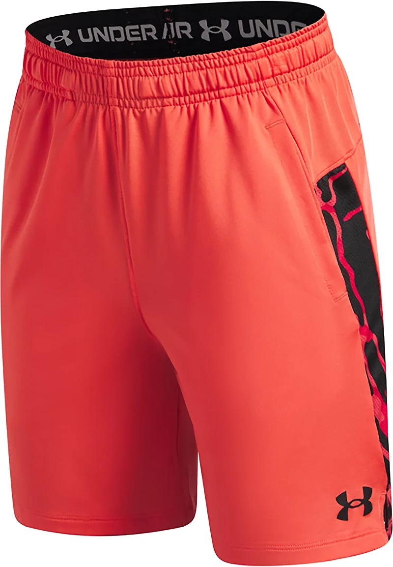 Under Armour Boys' Tech Print Vent Blocked Shorts 6