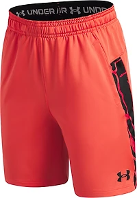Under Armour Boys' Tech Print Vent Blocked Shorts 6