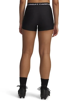 Under Armour Women's HeatGear Shorty Shorts 3 inches