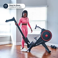Echelon Row Series Foldable Rowing Machine with Bluetooth Resistance and Device Holder