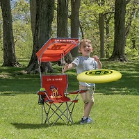 Life is Good Kids' Quad Chair with Canopy