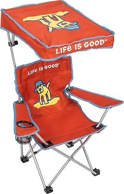 Life is Good Kids' Quad Chair with Canopy