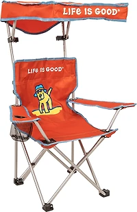 Life is Good Kids' Quad Chair with Canopy
