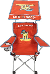 Life is Good Kids' Quad Chair with Canopy
