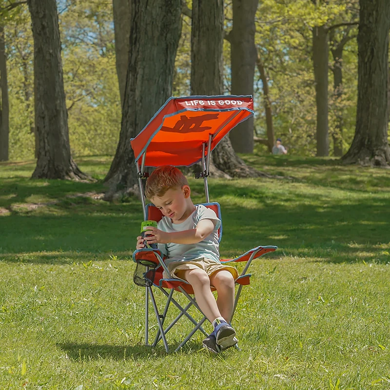 Life is Good Kids' Quad Chair with Canopy