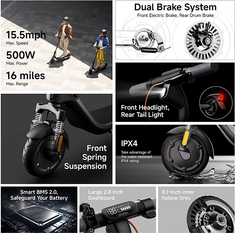 Segway E2 Plus II Electric Scooter