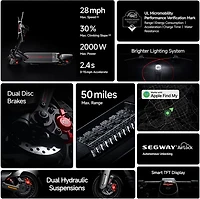 Segway MAX G3 Electric Scooter