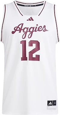 adidas Men's Texas A&M University Swingman Basketball Jersey