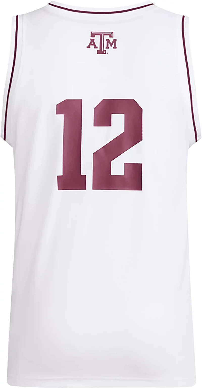 adidas Men's Texas A&M University Swingman Basketball Jersey