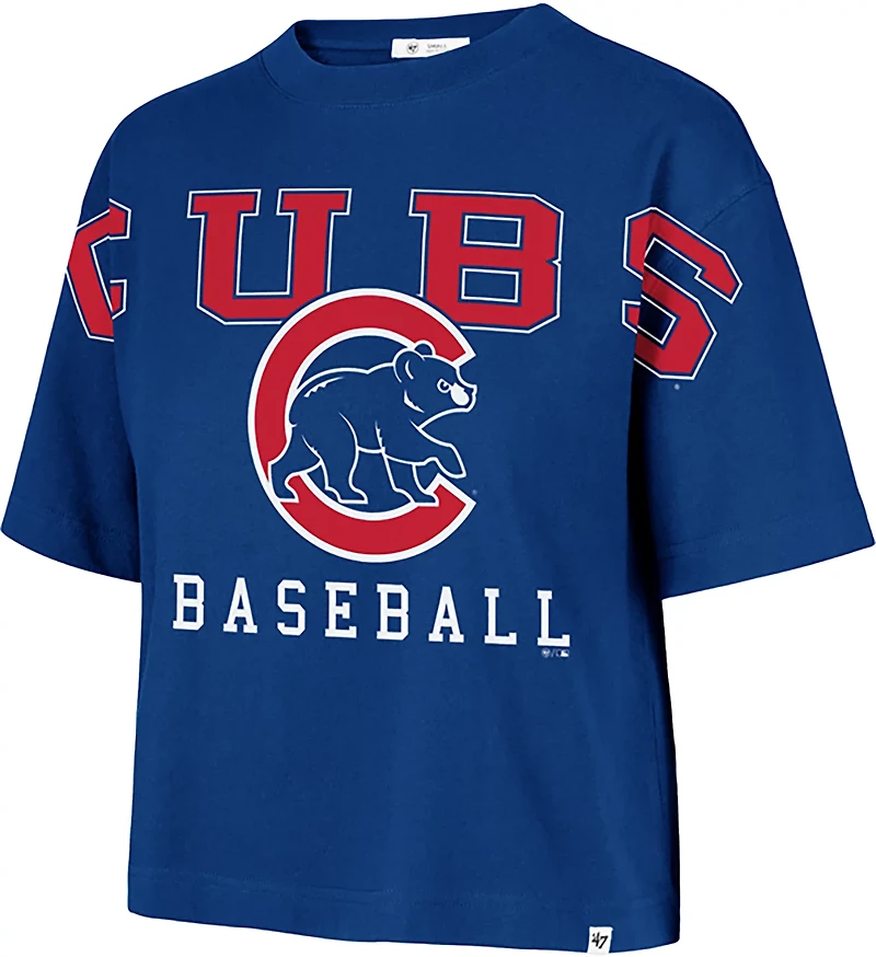 '47 Women's Chicago Cubs Outreach City Short Sleeve T-shirt