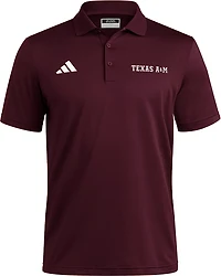 adidas Men's Texas A&M University Ottoman Polo Shirt