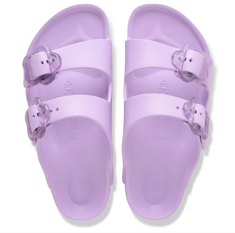Birkenstock Girls' Arizona EVA Flower Buckle Sandals