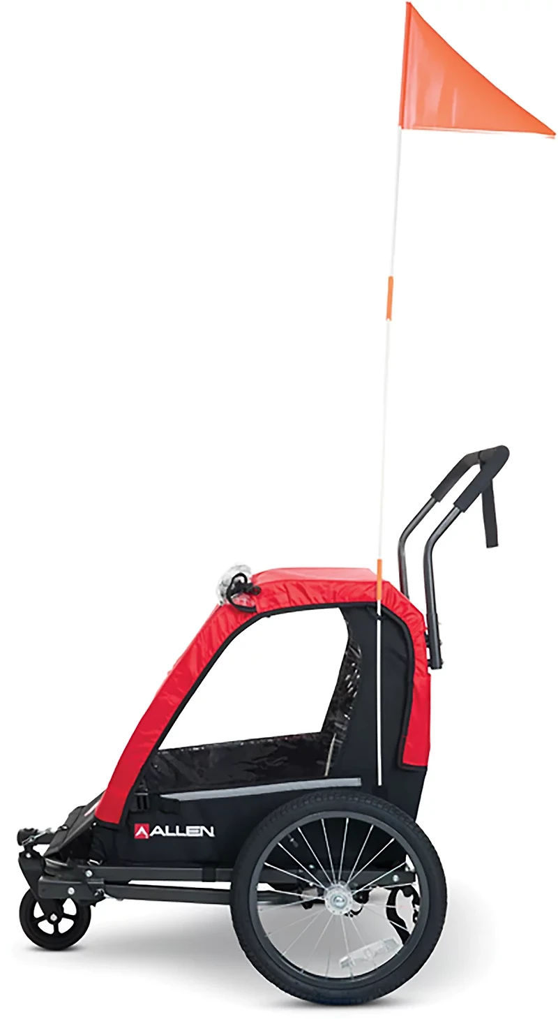 Allen Sports Deluxe 2-Child Bicycle Trailer and Stroller