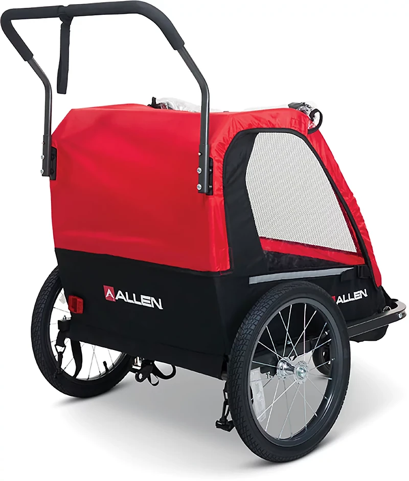 Allen Sports Deluxe 2-Child Bicycle Trailer and Stroller