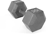 CAP Barbell 55 lb. Solid Hex Dumbbell - Single