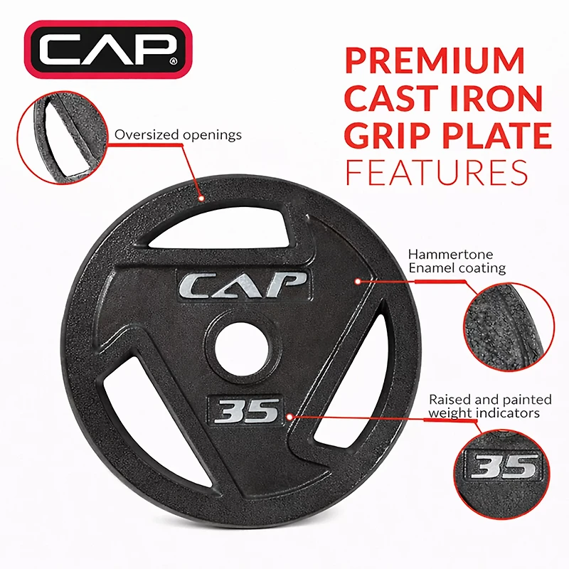 CAP Barbell 35 lb. Olympic Grip Plate
