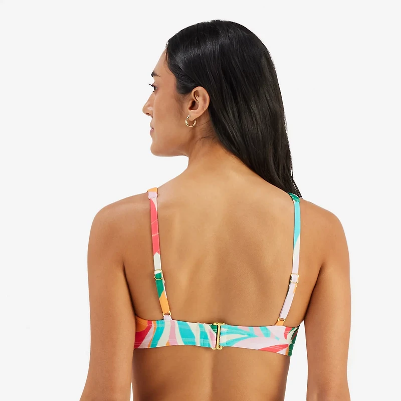 Freely Women's Heatwave Tropic Ring Front Triangle Swim Top