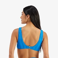 Freely Women's Crochet Underwire Bralette Swim Top