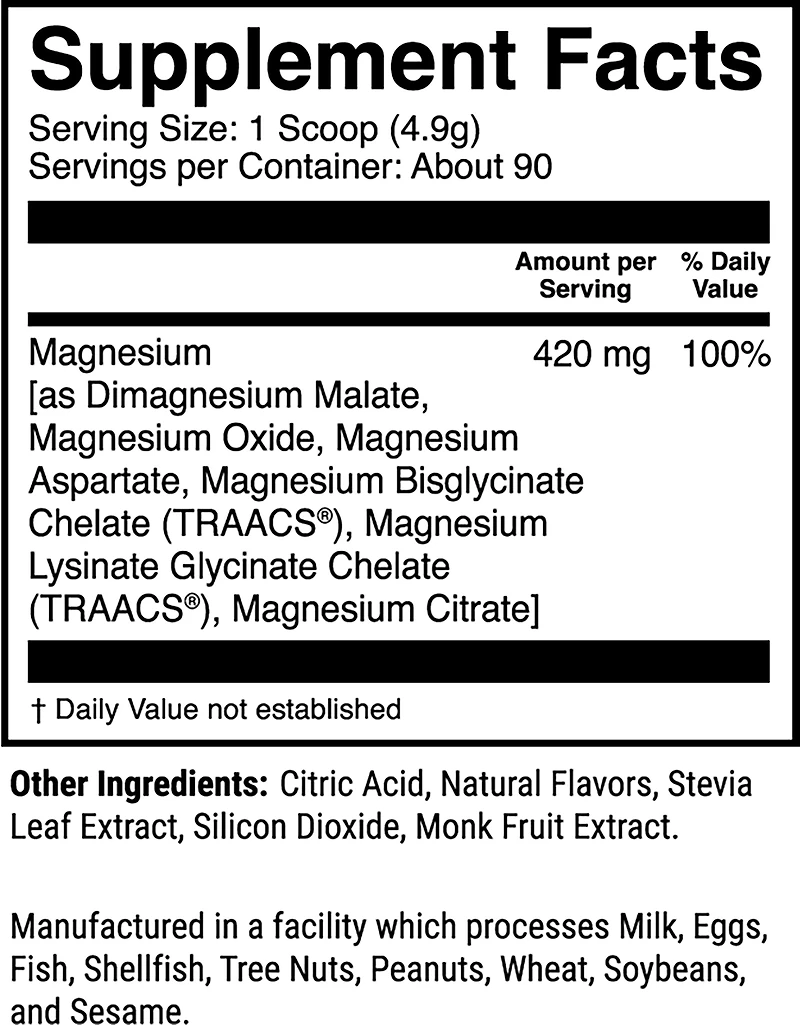 1st Phorm Magnesium Powder